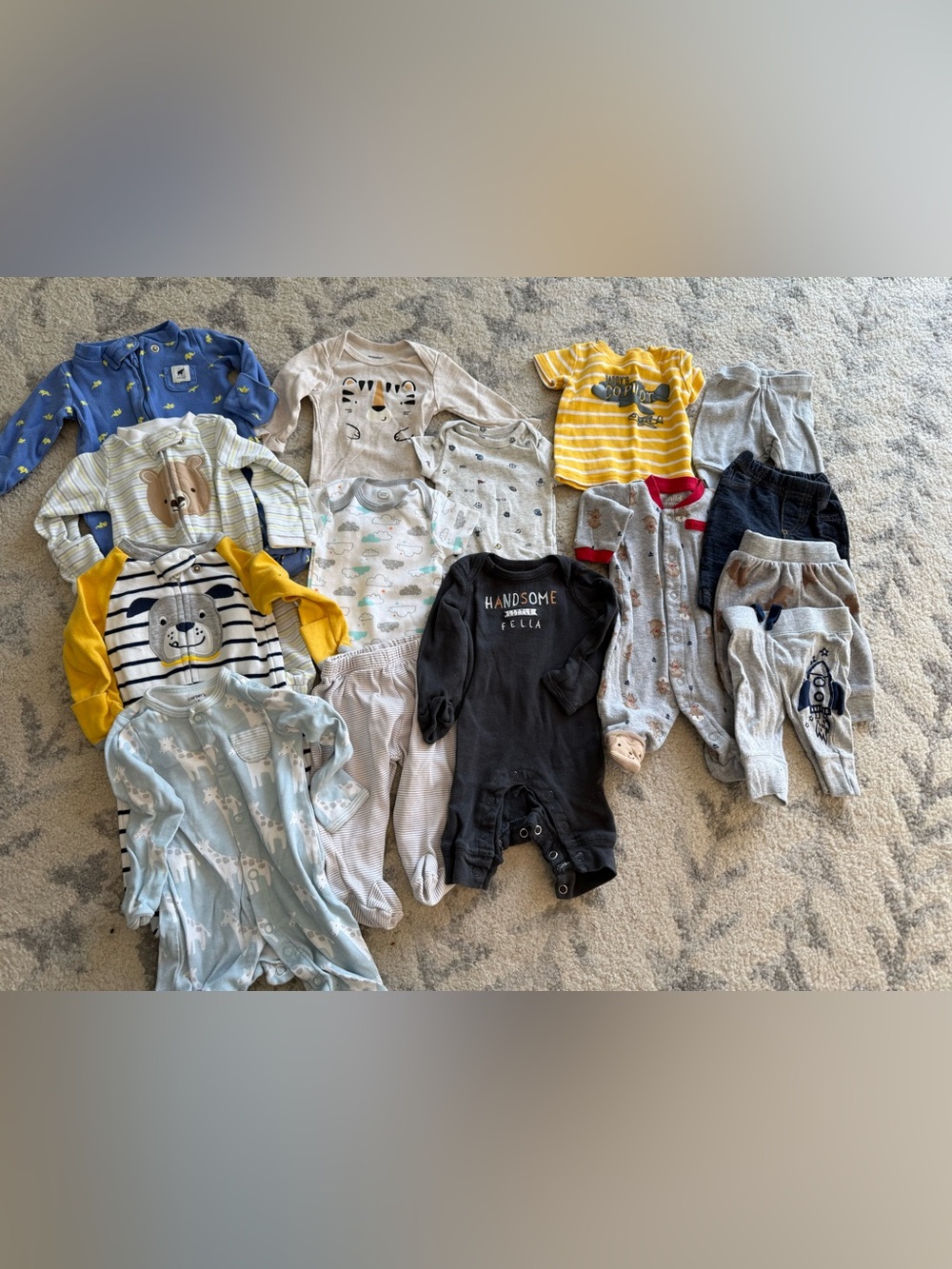 Newborn baby boy clothes